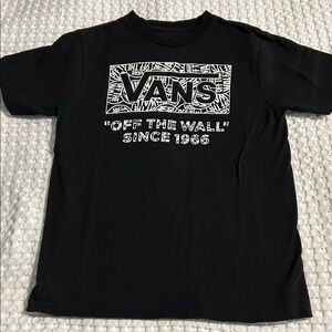 Vans Black kids Graphic T-Shirt